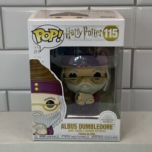Funko Pop Harry Potter Albus Dumbledore with Baby Harry 115 Vinyl Figure